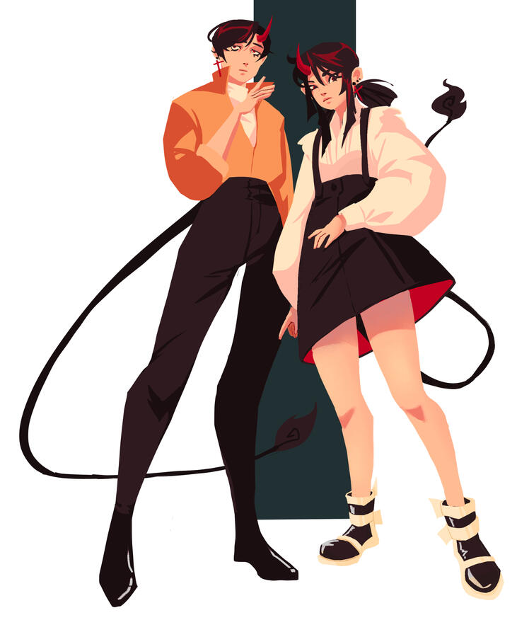 Sam and Sasha - Original Characters