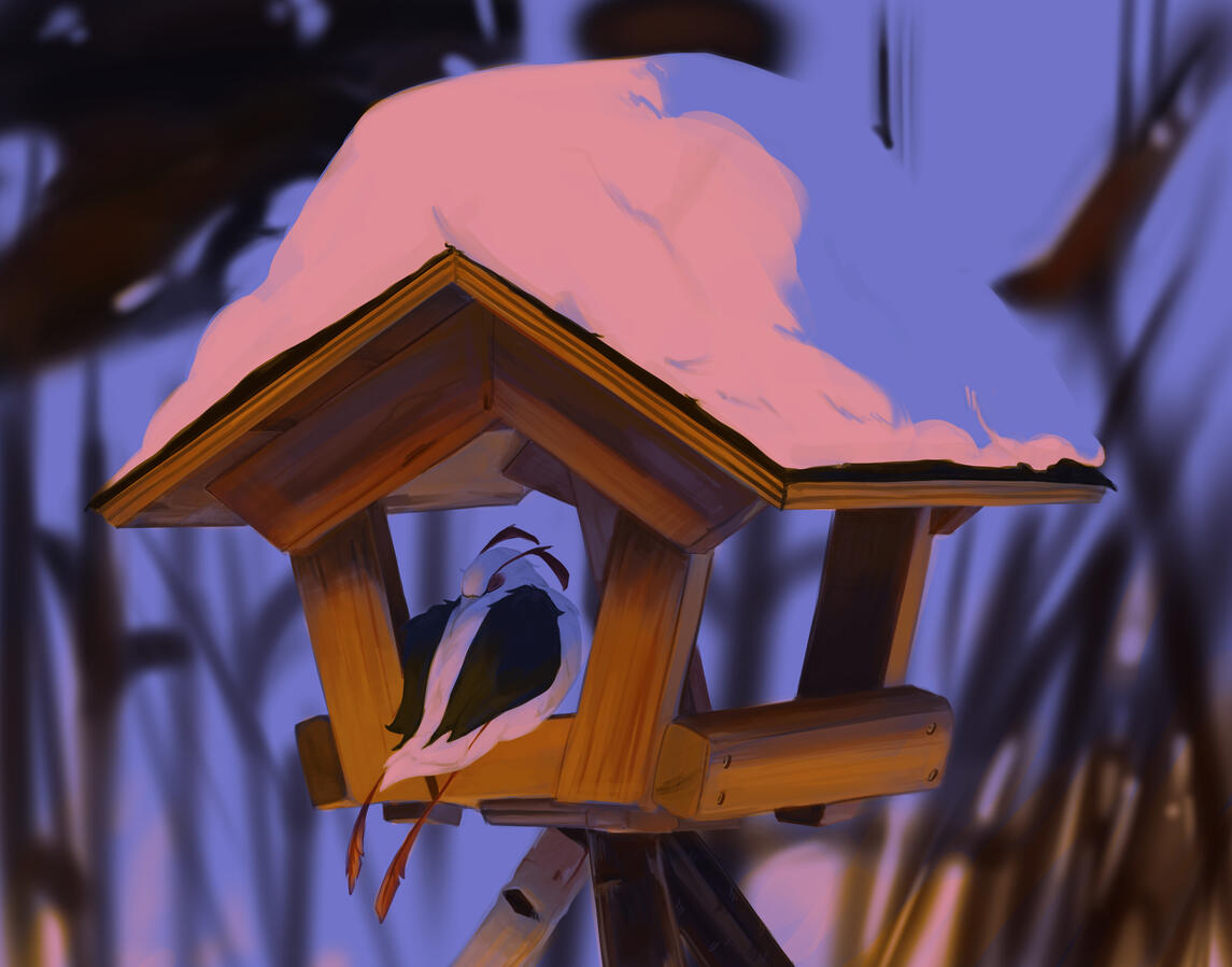 Calm Evening - Original Illustration