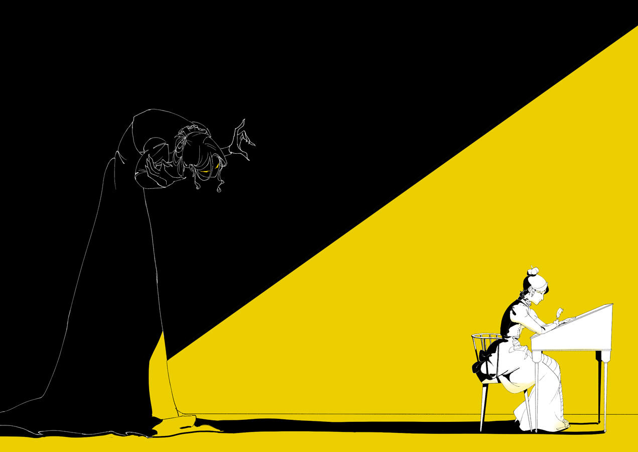 The Yellow Wallpaper - Original Illustration