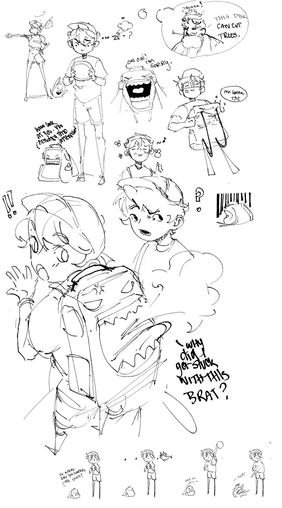 CJ exploration sketches