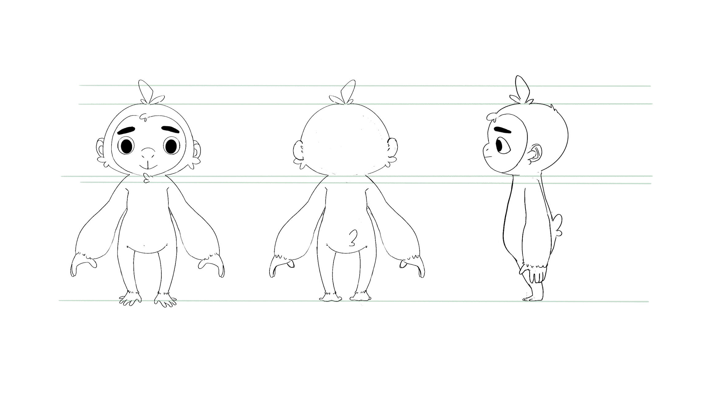 orangutan turnaround (no hat)