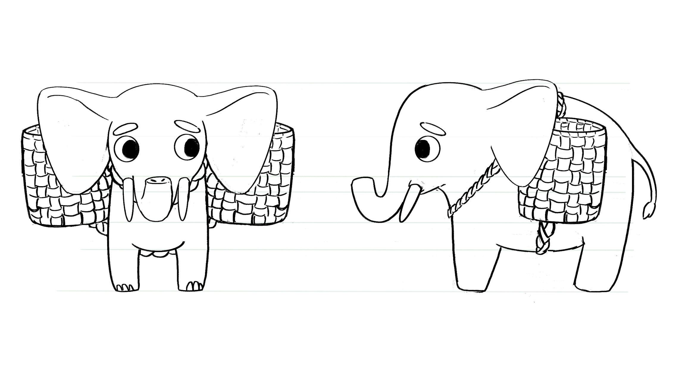 elephant turnaround
