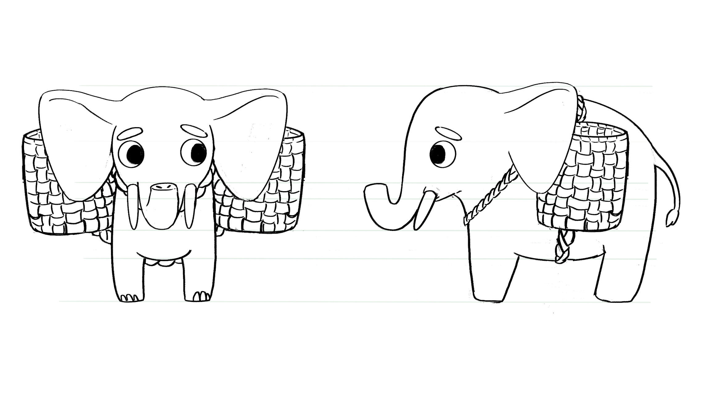 elephant turnaround